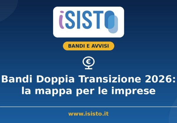 Bandi Doppia Transizione 2026, la mappa dei voucher delle Camere di commercio